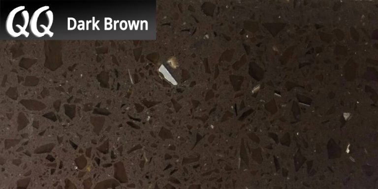 Premium Dark Brown Quartz Countertop Dark Brown Quartz stone countertop surface sample in Kuala Lumpur, Malaysia